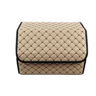 Bolsa organizadora de maletero ECO (50x30x30, beige) foto 3