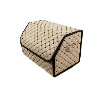 Bolsa organizadora de maletero ECO (50x30x30, beige) foto 1