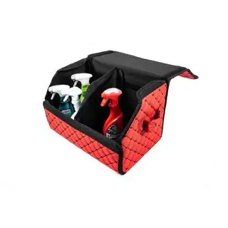 Bolsa organizadora de maletero ECO (50x30x30, roja) foto 2