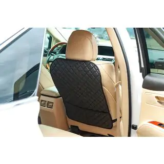 Organizador de Respaldo de Asiento ECO (1 ud, Negro con Costura Negra) foto 1