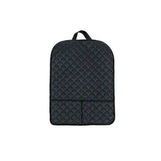 Organizador de Respaldo de Asiento ECO (1 ud, Negro con Costura Azul) foto 3