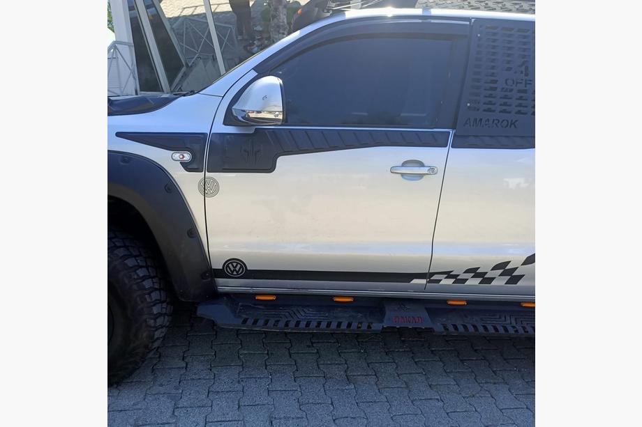 Volkswagen Amarok 2010-2022 Molduras Superiores de Puerta (6 uds, ABS) Foto 3