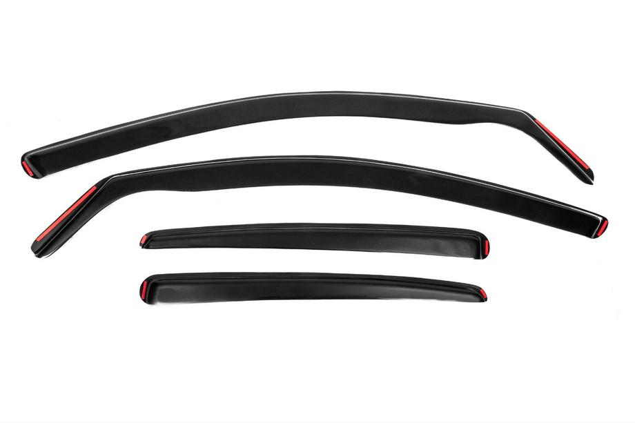 Audi A6 C7 2011-2017 Deflectores de viento insertables SD (Esa, 4 uds) Image