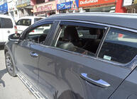 Kia Sportage 2015-2021 Deflectores de ventana encastrables (Esa, 4 uds) foto 1