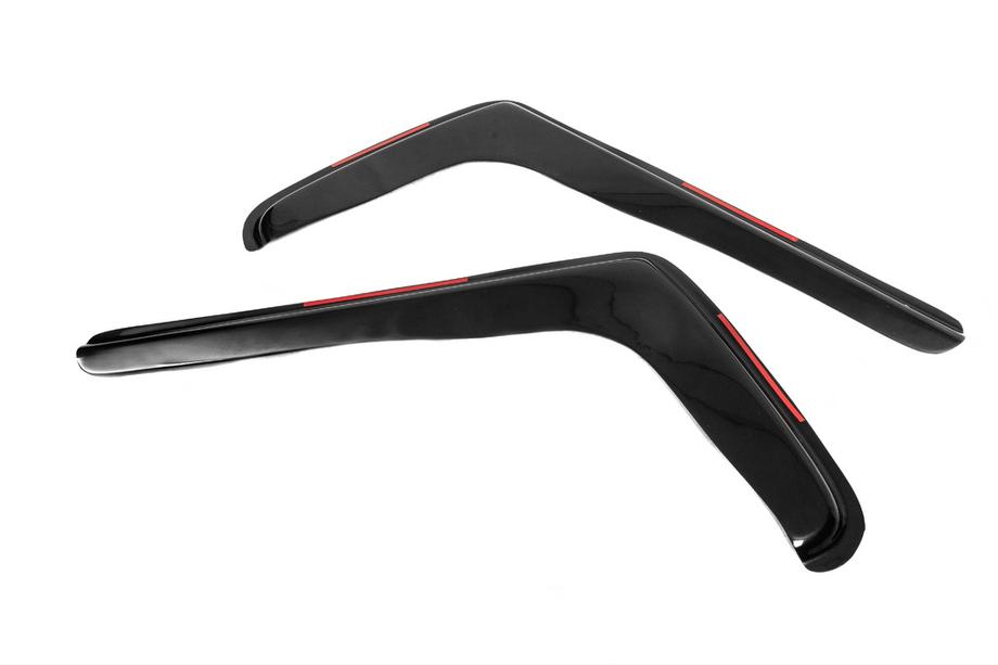 Citroen Jumper 2007-2025 Deflectores de ventana encastrables (Esa, 2 uds) Foto 2