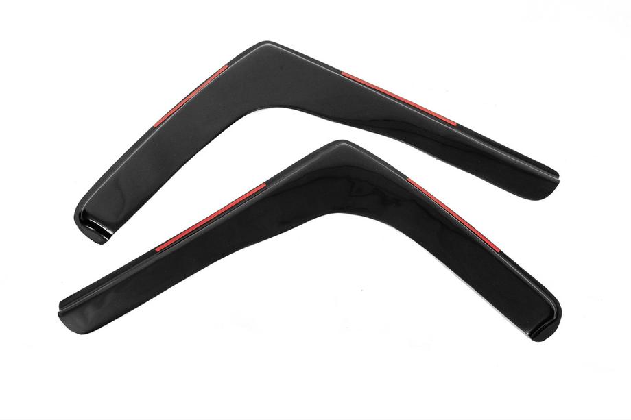 Ford Custom 2013-2022 Deflectores de ventana encastrables (Esa, 2 uds) Image