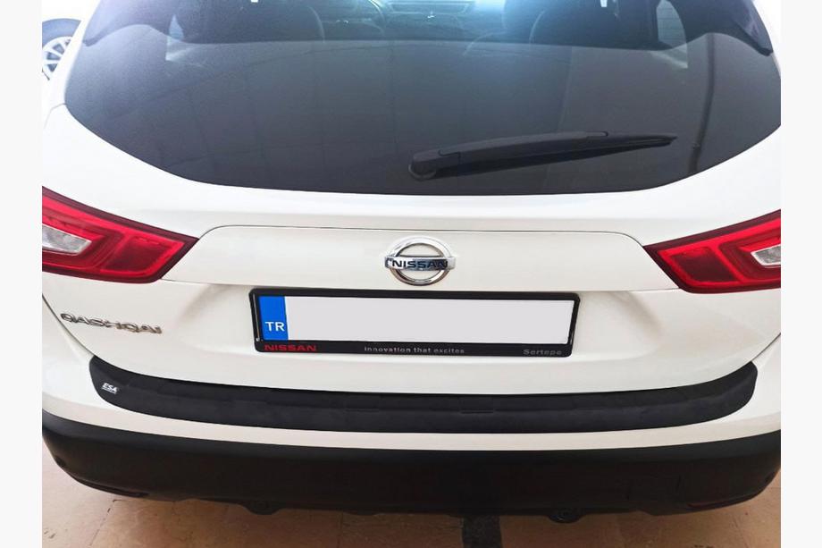 Nissan Qashqai 2014-2021 Cubierta de parachoques trasero Esa (2017-2021, ABS) Foto 1