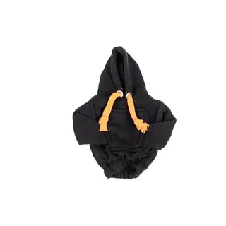 Funda de Palanca de Cambios Estilo Sudadera (Negro, Cordón Naranja) foto 2