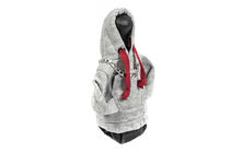 Funda palanca de cambios tipo hoodie (gris, cordón burdeos) foto 3