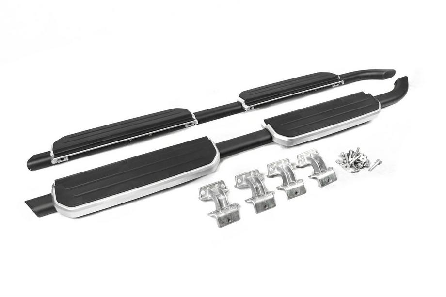 Land Rover Defender 2019- Estribos laterales OEM Silver (para 110/130, 2 uds) Foto 2