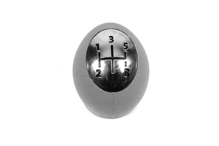 Renault Megane III 2009-2016 Pomo de Cambio 5 Velocidades 8200276415 (Gris+Cromo) Image