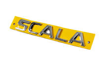 Skoda Scala 2018- Emblema Scala foto 2