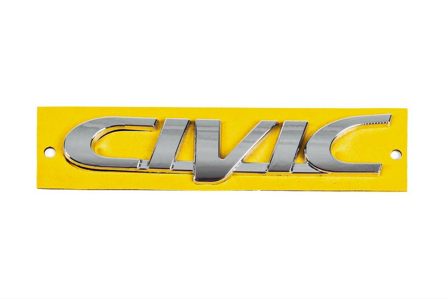 Honda Civic 1995-2001 Emblema adhesivo Civic (125mm x 25mm) Image