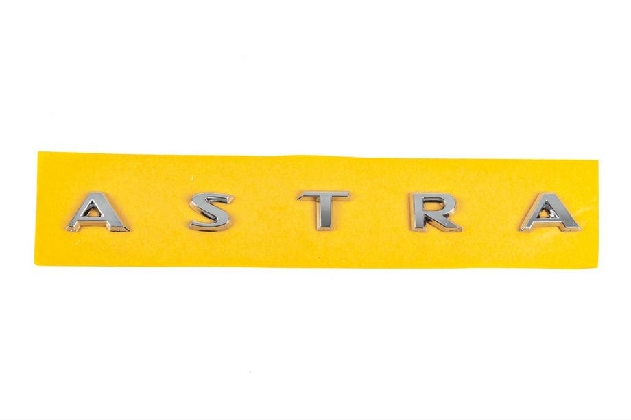 Opel Astra J 2009-2015 Inscripción Astra 177227AJ (225mm x 16mm) Image