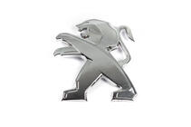Peugeot 208 2012-2019 Emblema delantero 9673874777 (87mm x 85mm) foto 1