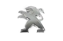 Peugeot 208 2012-2019 Emblema delantero 9673874777 (87mm x 85mm) foto 1