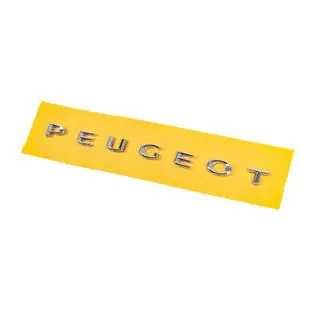 Inscripción Peugeot (201mm x 12mm) foto 2