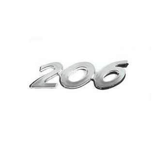 Emblema 206 (90mm x 25mm)