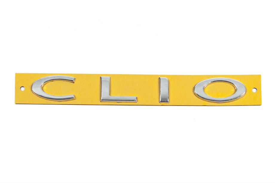 Renault Clio III 2005-2012 Inscripción Clio 7701208978 (190mm x 25mm) Image
