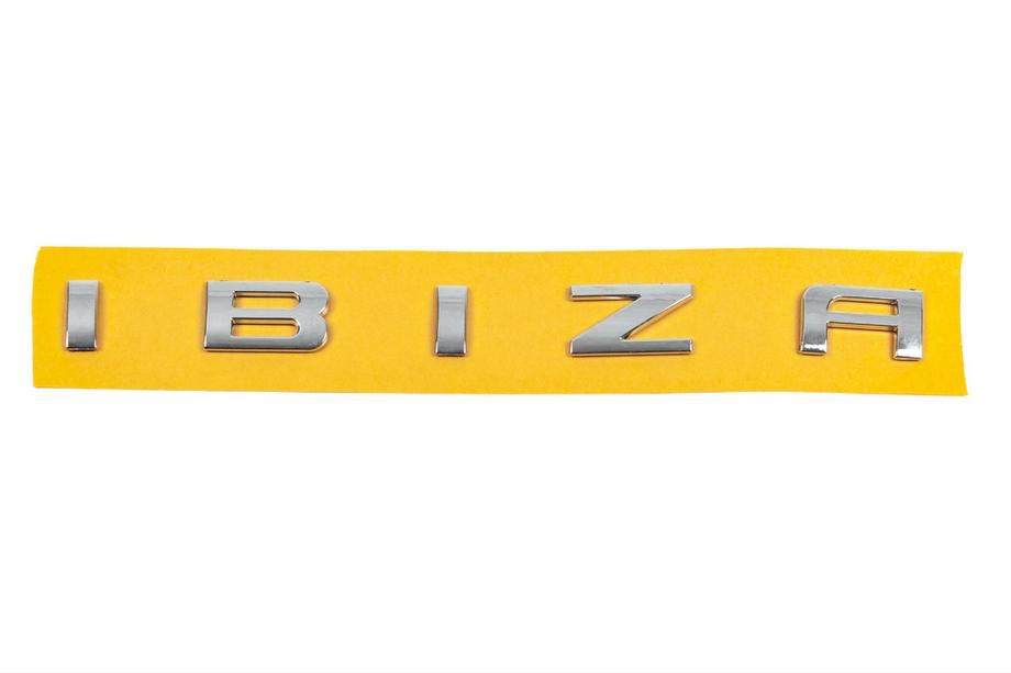 Seat Ibiza 2017- Inscripción Ibiza 6L6853687A (275mm x 25mm) Image