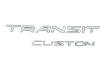 Ford Custom 2013-2022 Emblema Transit Custom (270 x 50 mm) foto 1