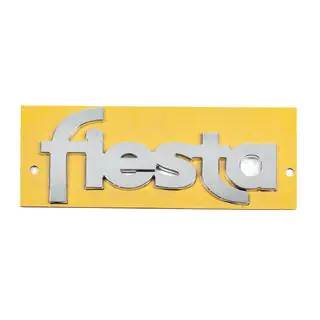 Emblema Fiesta YS61B42528AA (117mm x 52mm) foto 1