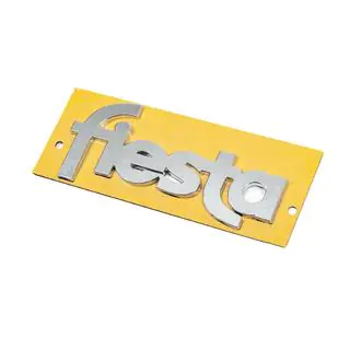 Emblema Fiesta YS61B42528AA (117mm x 52mm) foto 2