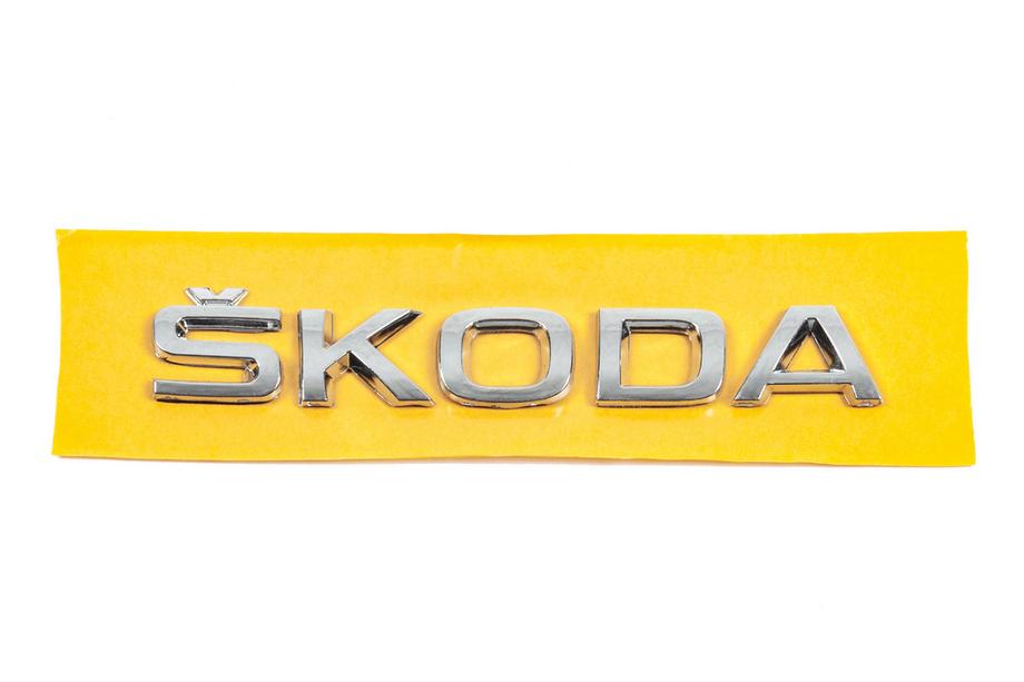 Skoda Inscripción Skoda 5JA853687 (155mm x 27mm) Foto 1