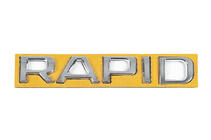 Skoda Rapid 2012-2019 Emblema Rapid (130 mm x 22 mm) foto 1