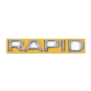 Emblema Rapid (130 mm x 22 mm) Skoda Rapid 2012-2019 foto 1