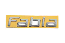 Skoda Fabia 2007-2014 Emblema Fabia (125 mm x 25 mm) foto 1