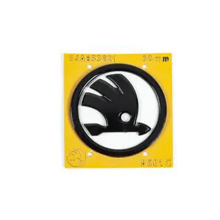 Emblema blanco 5JA853621 (89 mm)