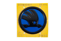 Skoda Emblema azul 5JA853621 (89 mm) foto 1