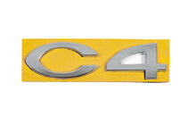 Citroen C-4 2004-2010 Inscripción C4 8665.Y4 (108mm x 30mm) foto 1