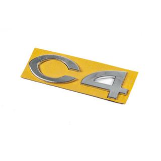 Inscripción C4 8665.Y4 (108mm x 30mm) Citroen C-4 2004-2010 foto 2