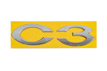 Citroen C-3 2009–2016 Inscripción C3 (113mm x 30mm) foto 1