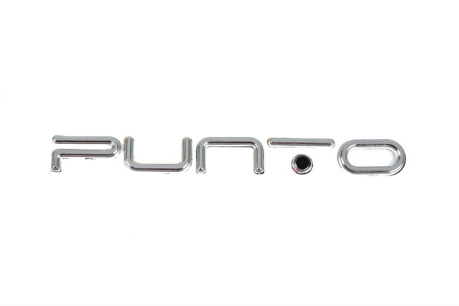 Fiat Punto Grande/EVO 2006-2018 Inscripción Punto para EVO (punto negro, 2037b) Image