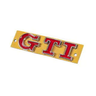 Emblema GTI (90mm x 25mm) foto 2