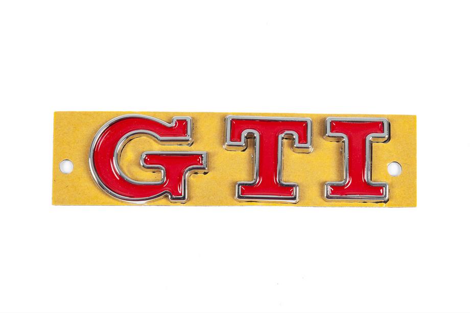 Emblema GTI (90mm x 25mm) Foto 1
