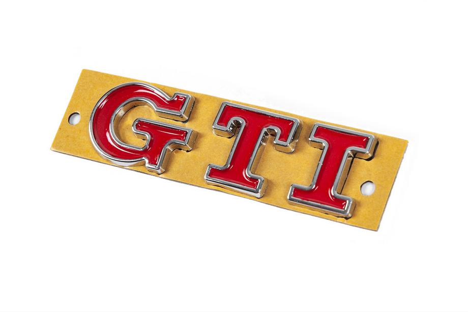 Emblema GTI (90mm x 25mm) Foto 2