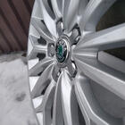 Skoda Pegatinas para llantas 56mm J1009 (4 uds) foto 2