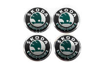 Skoda Pegatinas para llantas 56mm J1009 (4 uds) foto 4