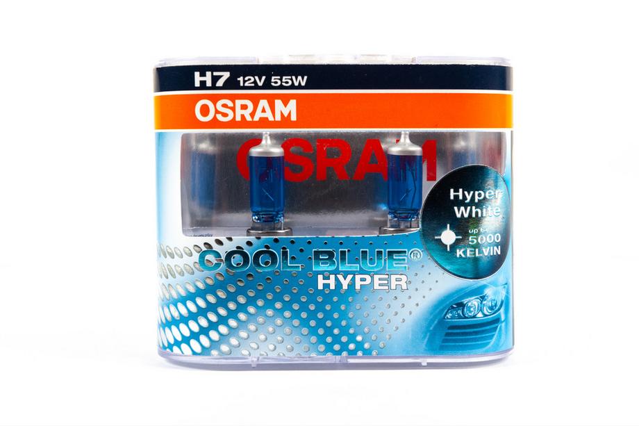 Bombilla de faro Osram H7 55W Cool Blue Hyper 62210CBH Image