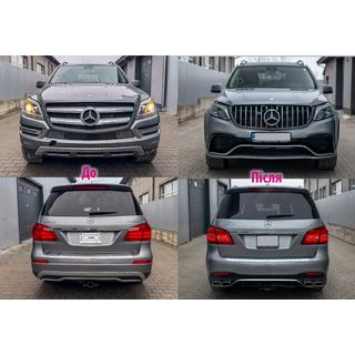 Kit de restyling de GL a GLS AMG Mercedes GL/GLS class X166 2012-2019 foto 2