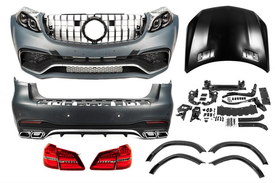 Mercedes GL/GLS class X166 2012-2019 Kit de restyling de GL a GLS AMG Foto 4