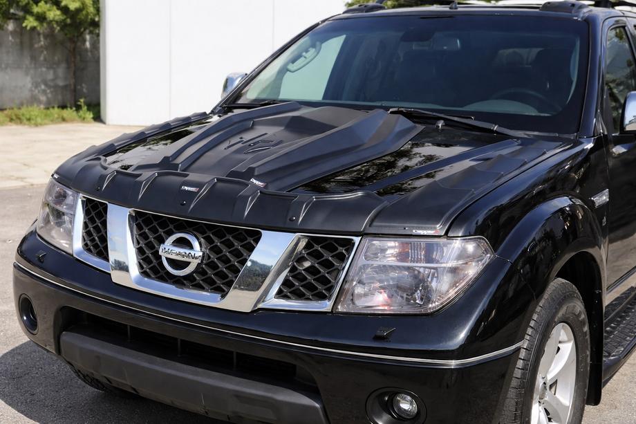 Nissan Navara 2006-2015 Juego de cubiertas de capó DRAGON (3 uds) Foto 1