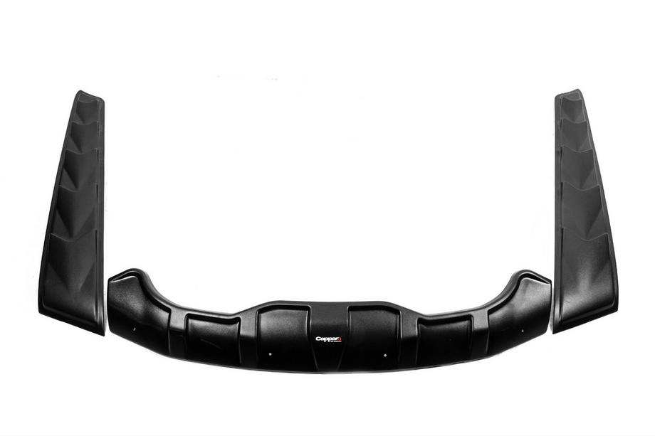 Nissan Navara 2006-2015 Juego de cubiertas de capó DRAGON (3 uds) Foto 2