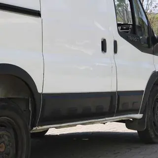 Molduras de puerta EuroCap (6 uds, ABS, batalla corta) Ford Transit 2000–2014 foto 3