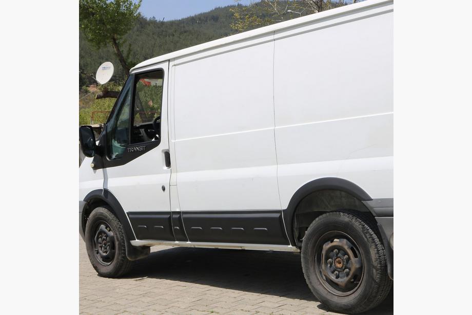 Ford Transit 2000–2014 Molduras de puerta EuroCap (6 uds, ABS, batalla corta) Foto 6