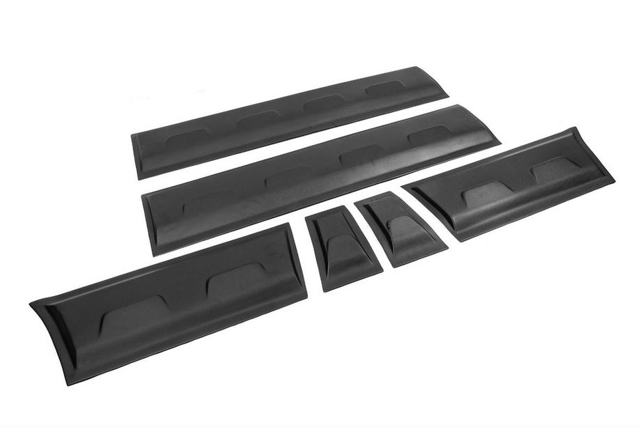 Ford Transit 2000–2014 Molduras de puerta EuroCap (6 uds, ABS, batalla corta) Foto 7